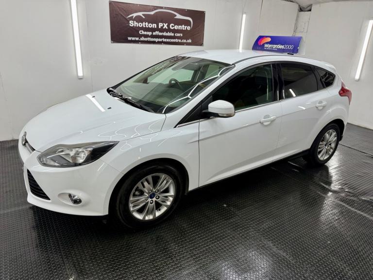 2014 14 FORD FOCUS 1.6 TDCI TITANIUM NAVIGATOR MANUAL £20 TAX SMART CAR 