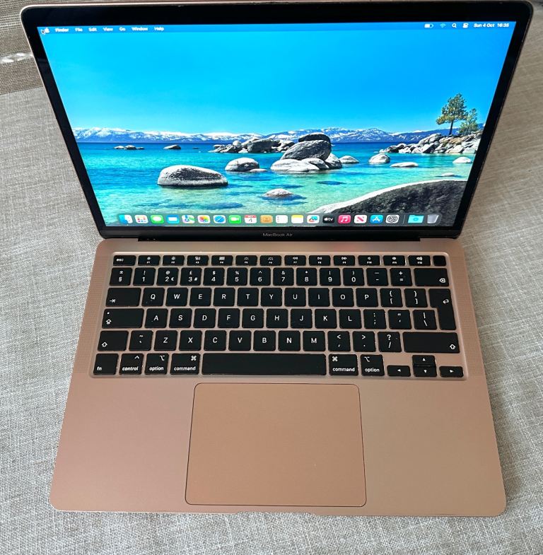 Apple MacBook Air 13” | 2020 | Rose Gold | 256GB SSD | 8GB RAM | with Charger 