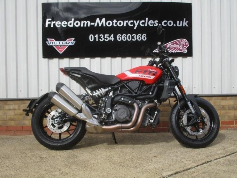 Brand New Indian FTR 1200....Indy red..huge saving...£10495.00.... OTR