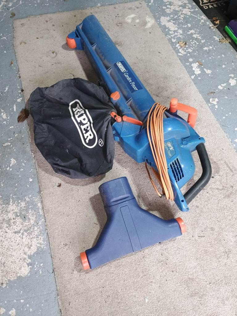 Draper 2200w Garden Blower, Vacuum, Mulcher