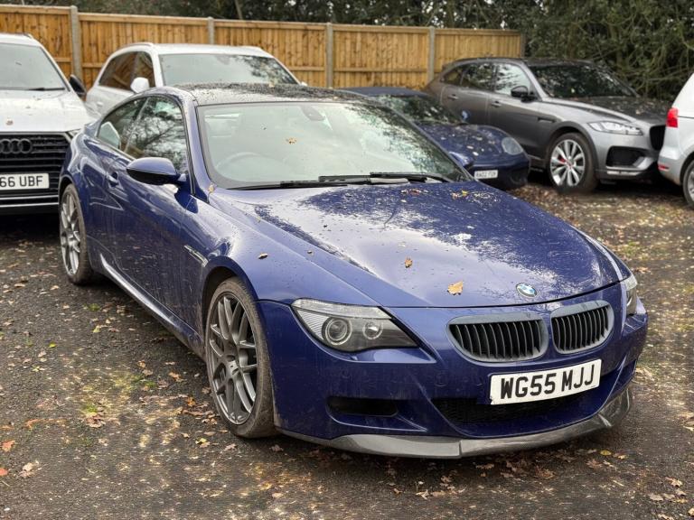 2005 [55] BMW M6 5.0 V10 PETROL SMG COUPE INTERLAGOS BLUE ULEZ 73K FSH
