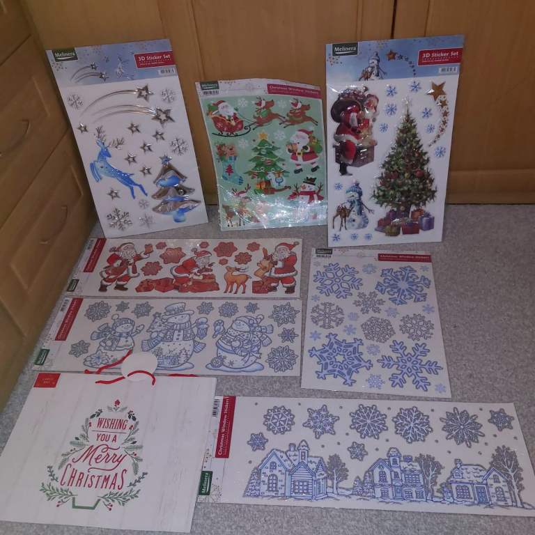 Christmas Decorating Stickers