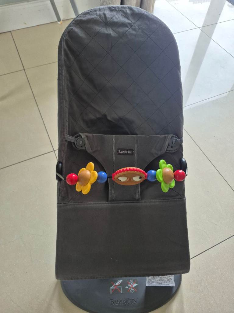Baby bouncer and carry sling by Baby Bjorn
