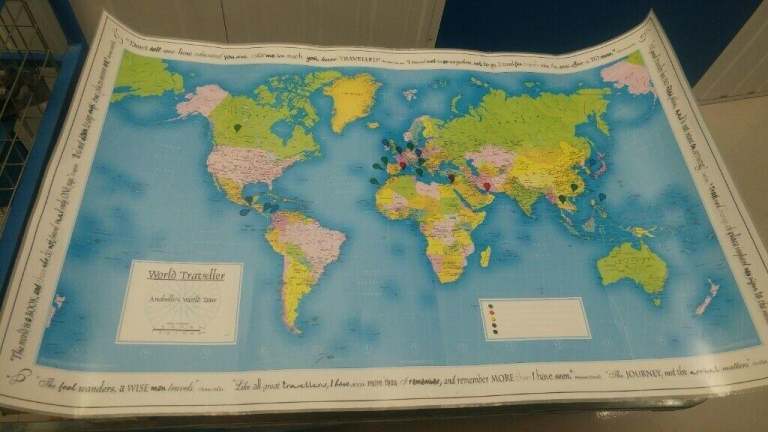 World map travel inspiration quotes big picture holidays away escape weekends break bucket list