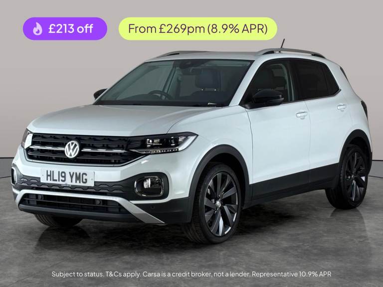 2019 Volkswagen T-Cross 1.0 TSI First Edition SUV 5dr Petrol Manual Euro 6 (s/s) (115 ps) - BLIND...
