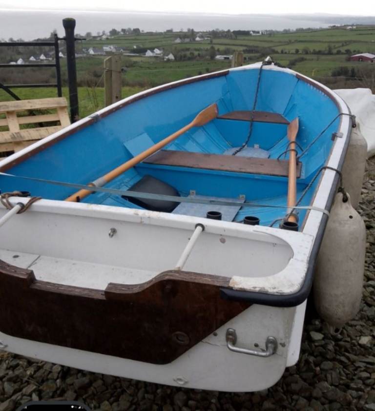 Aluminium boat (Moville, County Donegal) 