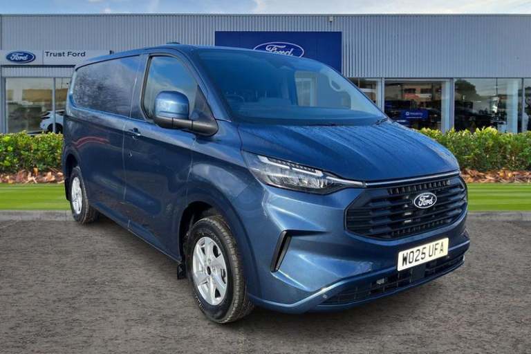 2025 Ford Transit Custom  280 L1  FWD 2.0 EcoBlue 136ps H1  Limited Auto Automatic Van Diesel Aut...