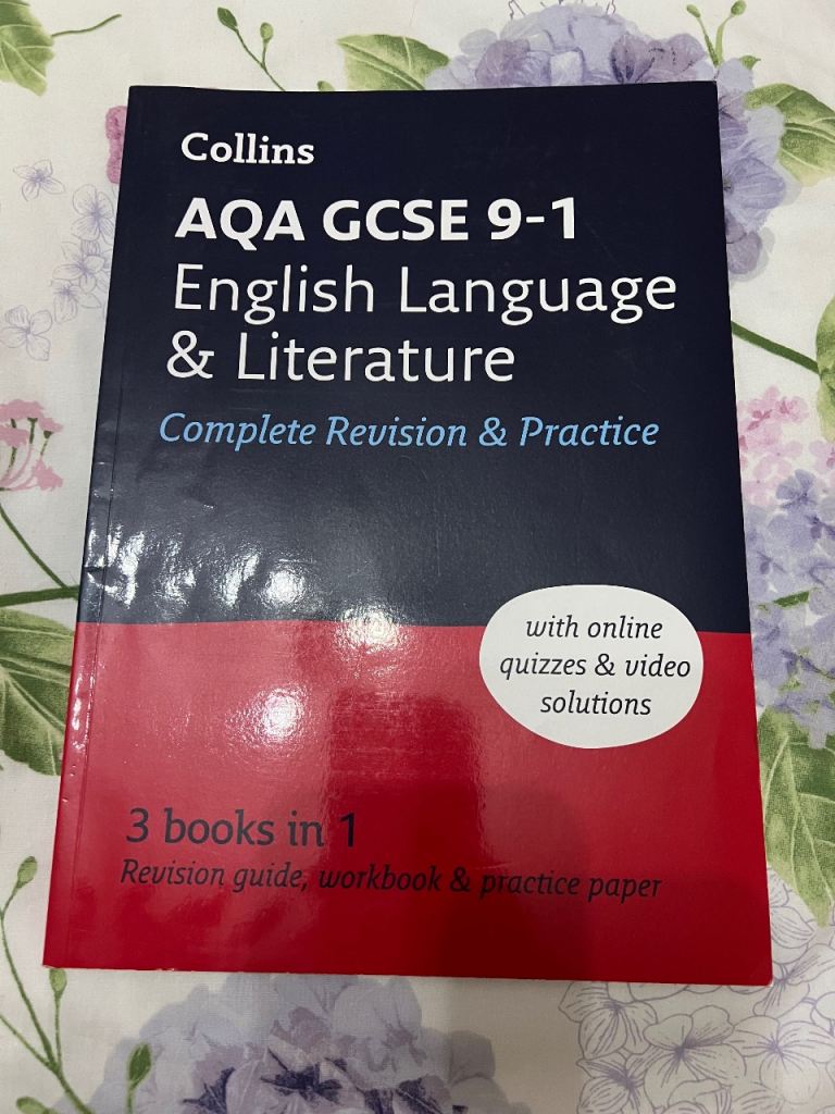 AQA GCSE - English Language and Literature, 3 books in 1 Guide 