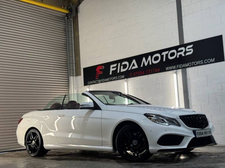 2013 Mercedes-Benz E Class 2.1 E220 CDI AMG Sport Cabriolet 2dr Diesel G-Tronic+ Euro 5 (s/s) (17...