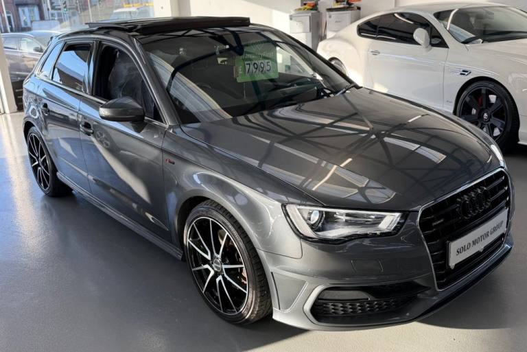 2016 Audi A3 2.0 TDI Quattro S Line 5dr S Tronic [Nav] HATCHBACK DIESEL Automatic