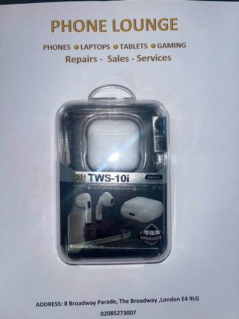 Remax TWS 10i Wireless Bluetooth 5.1 stereo music earbuds -White