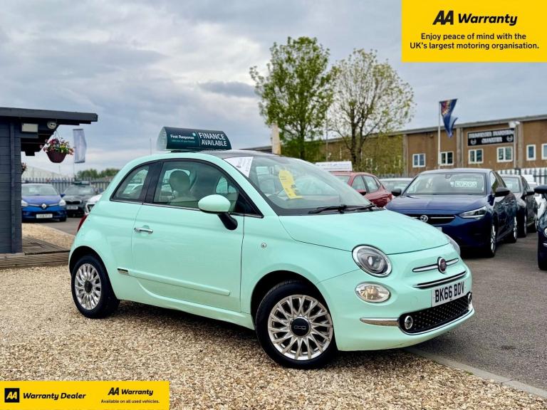 2016 Fiat 500 1.2 Lounge 3dr HATCHBACK Petrol Manual