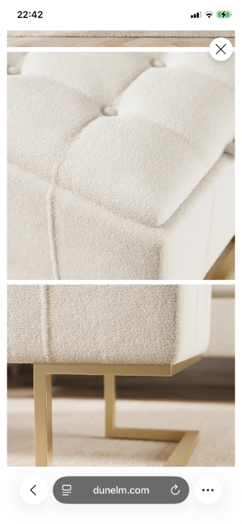 Pouffe/table