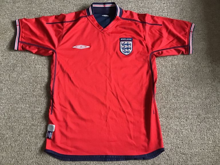 England football shirt Reversable March 2004