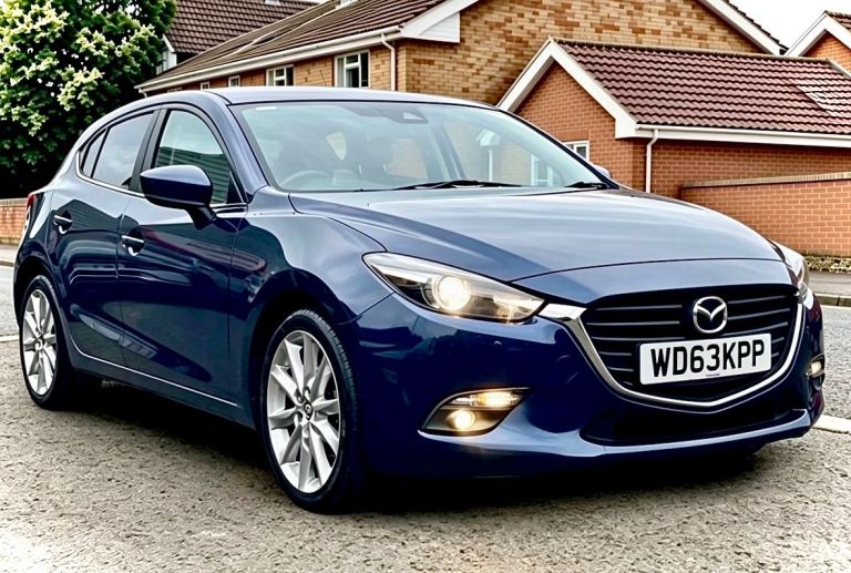 Mazda, 3, 2.0 petrol sports nav 2014 low mileage service history 1YRS mot £35 tax