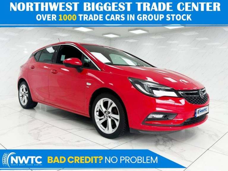2016 Vauxhall Astra 1.0i Turbo ecoFLEX SRi Hatchback 5dr Petrol Manual Euro 6 (s/s) (105 ps) Hatc...