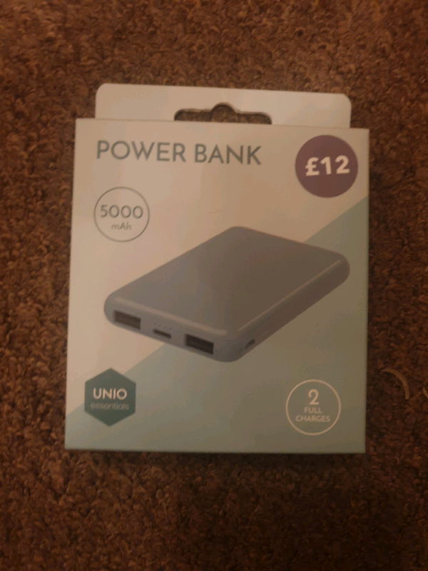 Power Bank New was £12 Now only £6