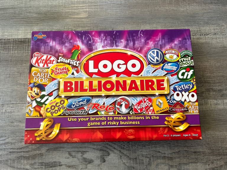 Logo Billionaire Board Game 