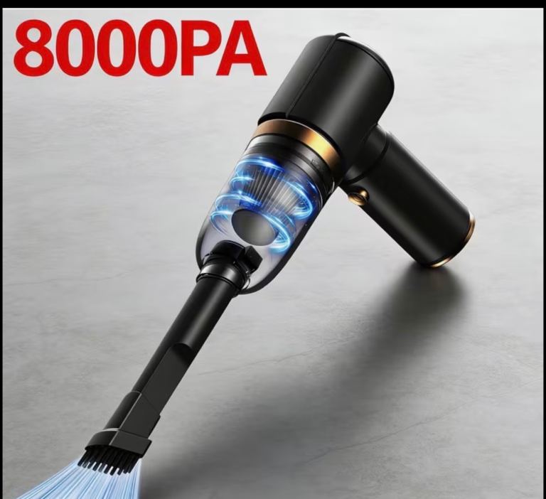 Powerful 8000Pa New handheld vacuum 