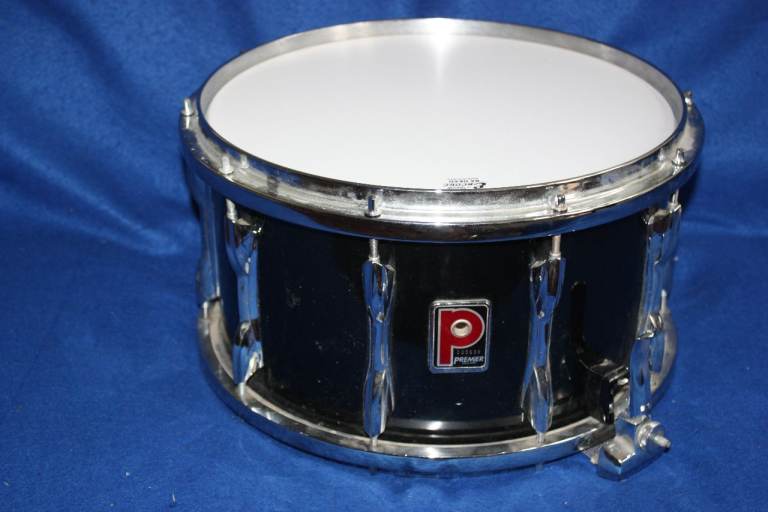 Premier Black Shadow 14in x 8in Snare Drum - 10 Hole Die Cast Hoops ~ Flo Beam Mechanism ~ £300 ono