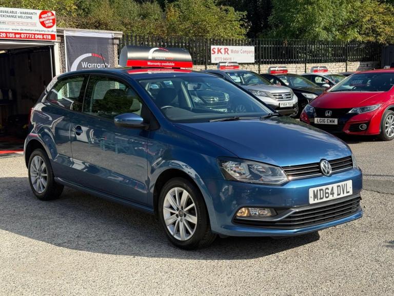 2015 Volkswagen Polo 1.2 TSI BlueMotion Tech SE Euro 6 (s/s) 3dr HATCHBACK Petrol Manual