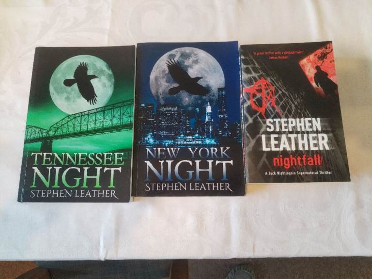 7nr Various Stephen Leather Jack Nightingale Paperback Books