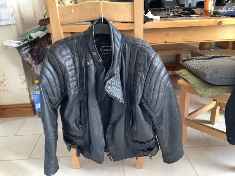 Motorcycle leather jacket 