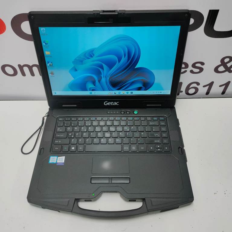 Getac S410 Rugged Tough Laptop – Intel i5 8th Gen | 8GB RAM | 256GB SSD | Ultra-Durable