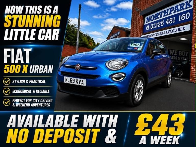 2019 Fiat 500X 1.0 Urban 5dr HATCHBACK Petrol Manual