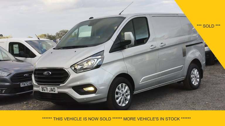 2021 Ford Transit Custom 280 LIMITED L1 SWB IN SILVER,AIR CONDITIONING,HEATED SEATS,PARKING SENSO...