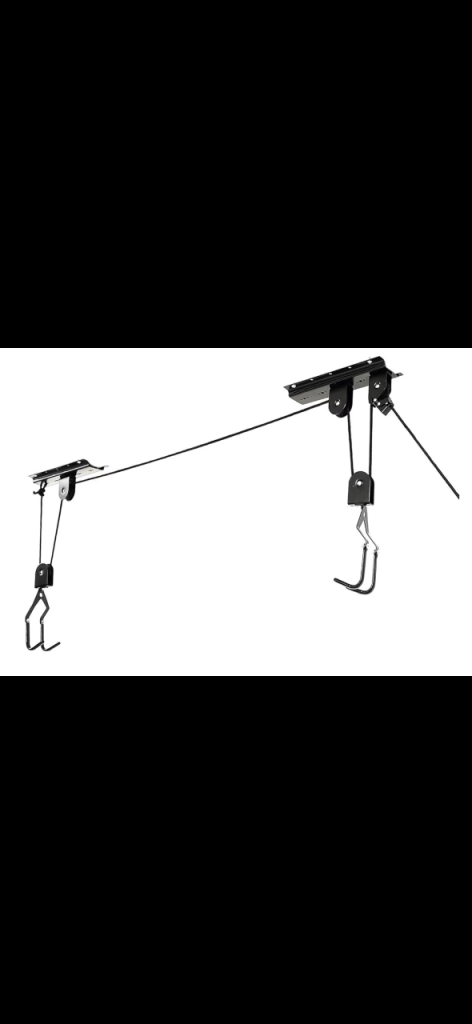 Ceiling storage hoist for bike 