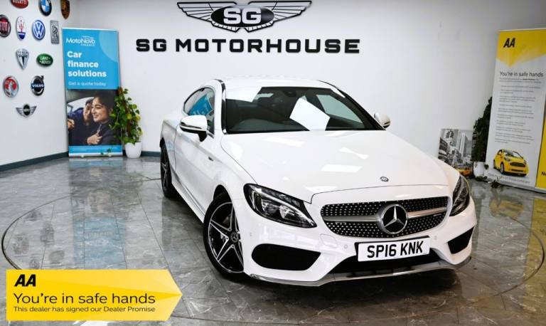 2016 Mercedes-Benz C Class C220d AMG Line 2dr Auto COUPE DIESEL Automatic