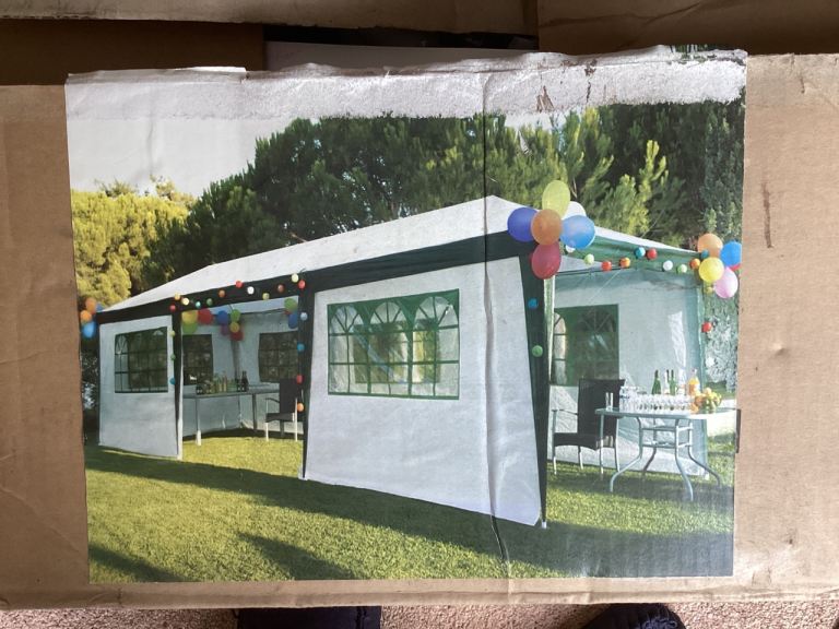 Used Garden Gazebo / Show Tent.