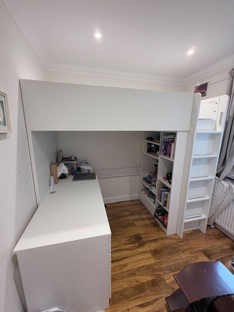 IKEA SMÅSTAD Loft Bed with Desk & Storage – good condition 