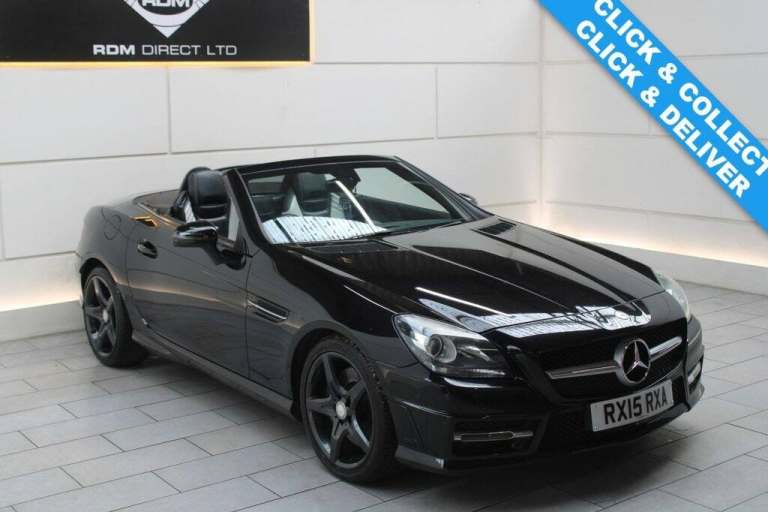 2015 Mercedes-Benz SLK 3.5 SLK350 AMG Sport Convertible 2dr Petrol G-Tronic+ (stop/start) (306 ps...