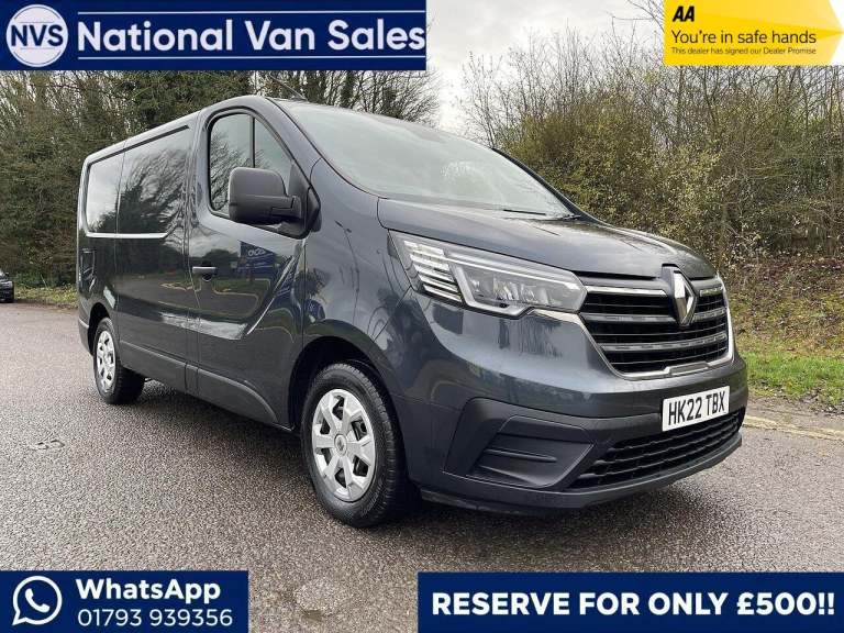 2022 Renault Trafic 2.0 dCi Blue SL28 Business L1 H1 Euro 6 (s/s) 5dr PANEL VAN Diesel Manual