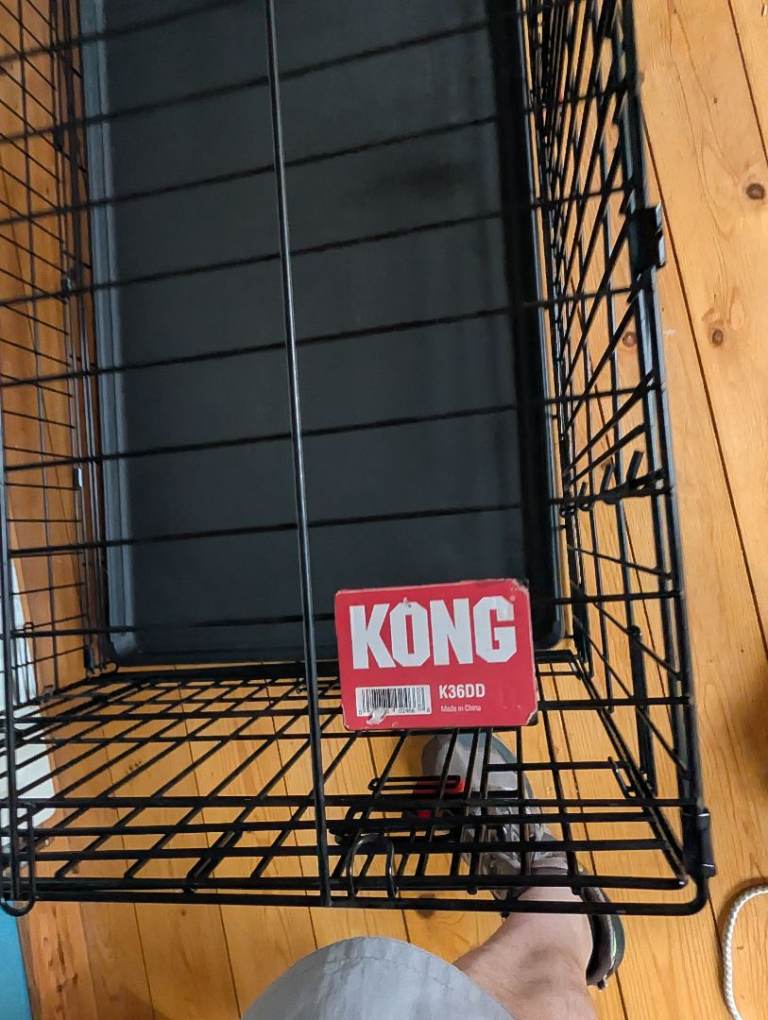 Heavy Duty KONG 36" Double Door Dog Crate (K3600D)
