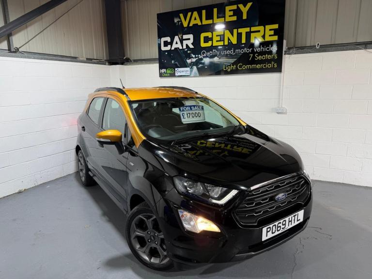 2019 Ford Ecosport 1.0T EcoBoost ST-Line Euro 6 (s/s) 5dr HATCHBACK Petrol Manual