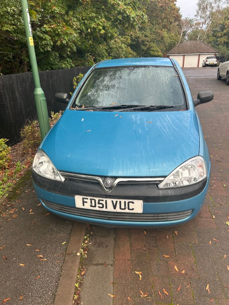 Vauxhall, CORSA, Hatchback, 2002, Manual, 1199 (cc), 3 doors
