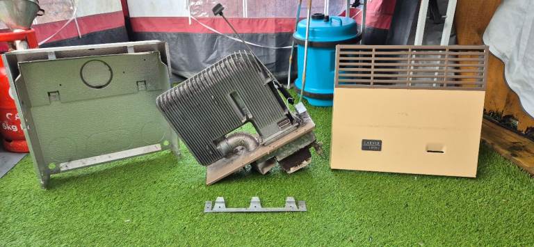 CARVER 1800S gas heater for camper caravan motorhome.