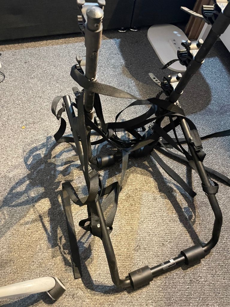 FWE BC-6422-3K Black Bike Rack – Fits 1-3 Bikes