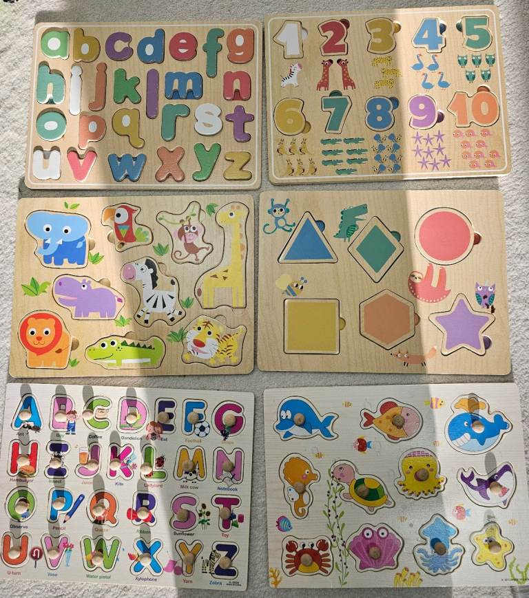 image for 6 Wooden Puzzles