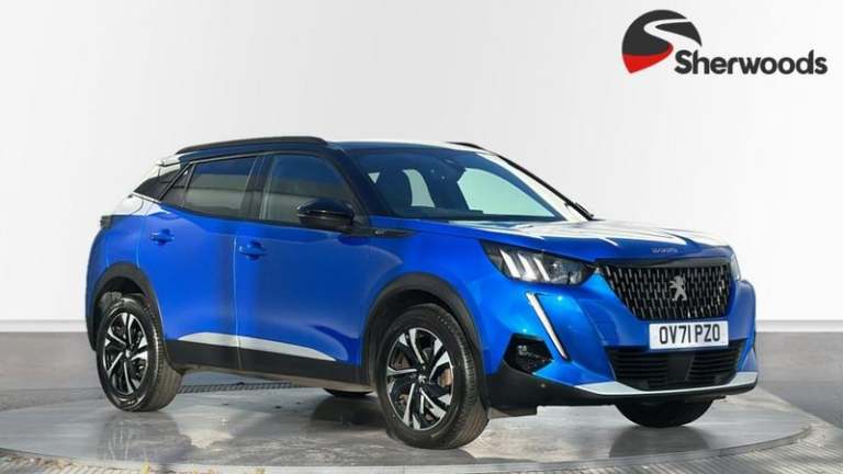 2021 Peugeot 2008 1.2 PureTech GT SUV 5dr Petrol EAT Euro 6 (s/s) (130 ps) Automatic Estate Petro...