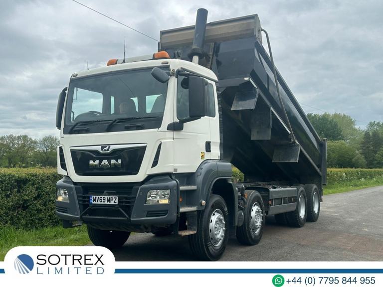 MAN/ ERF TGS 35 420 8 X 4 Steel Body Tipper