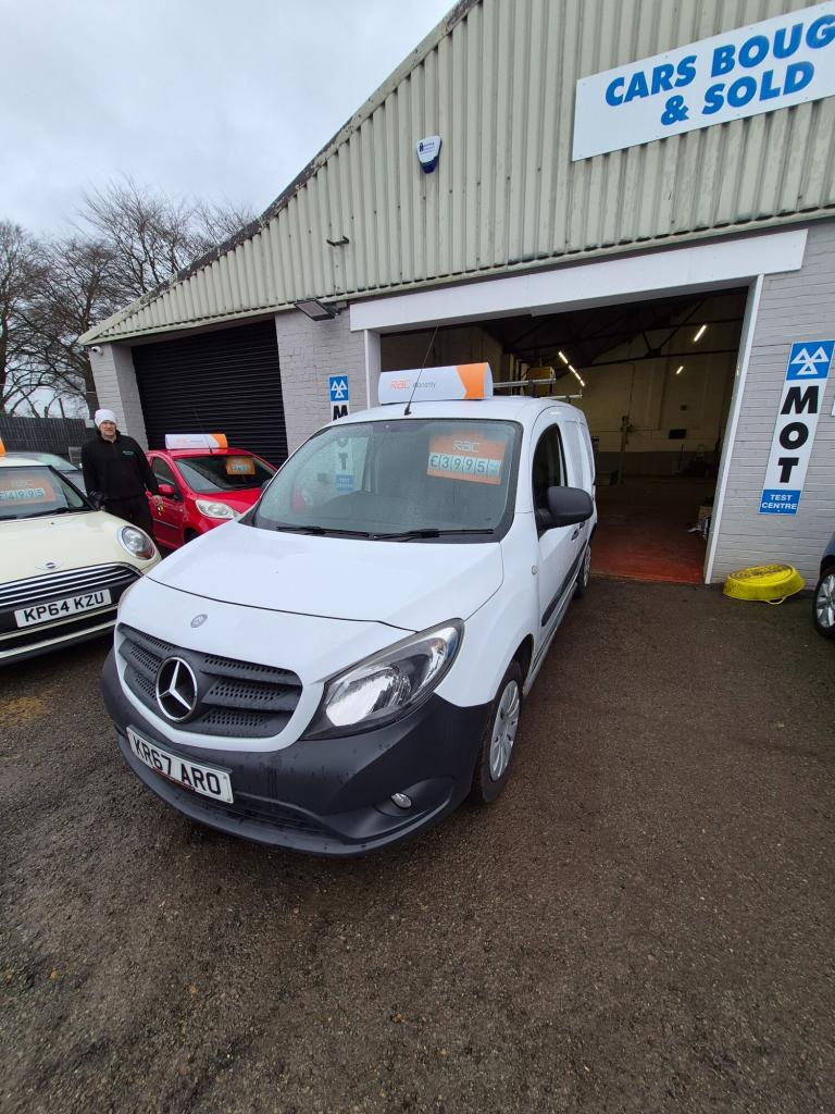 2017 Mercedes-Benz Citan 109CDI Van PANEL VAN Diesel Manual