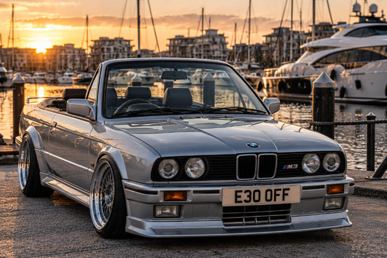 E30 OFF / E30 OMW / E30 THE / E30 XXL / E30 YOU - BMW E30 Private car number plate