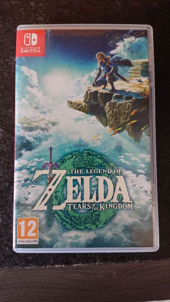 The Legend of Zelda. Tears of the Kingdom. Nintendo Switch Game