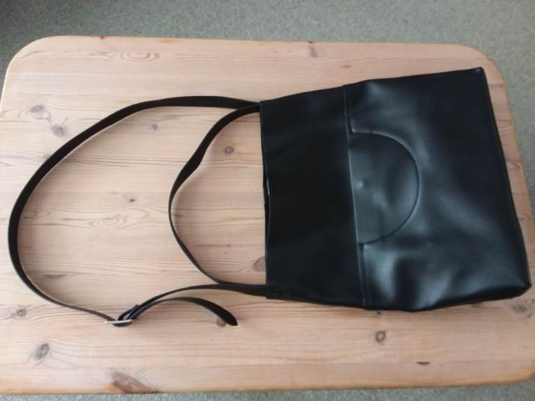 John Lewis anyday large black tote shoulder bag