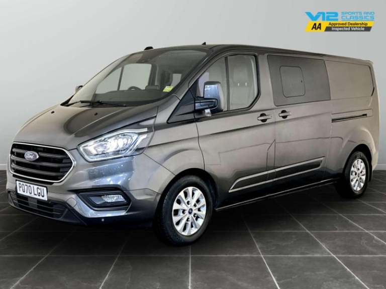 2020 Ford Transit Custom 2.0 EcoBlue 170ps Low Roof D/Cab Limited Van Auto PANEL VAN DIESEL Autom...