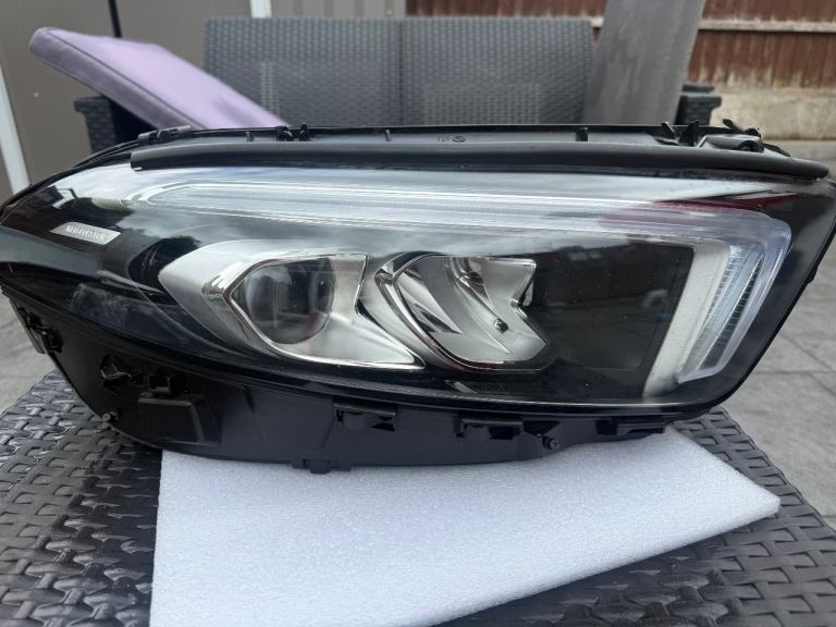 Mercedes right driver side headlight 